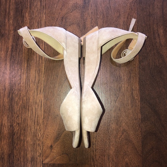 JCrew Factory Ankle Strap Sandals, Size 5.5 - Picture 2 of 3